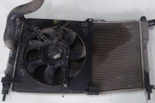 Радиатор и вентилятор охлаждения для Daewoo Nexia