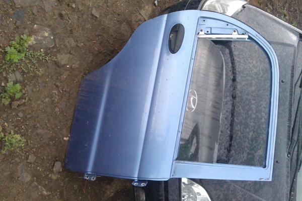Задняя правая синяя дверь для Daewoo Matiz M200 2008г